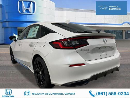 Platinum White Pearl 2026 Honda Civic Sport