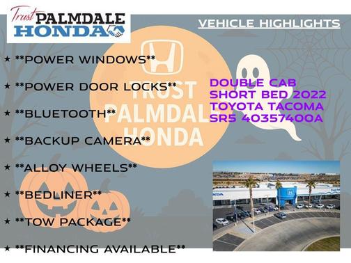 2022 Toyota Tacoma SR5