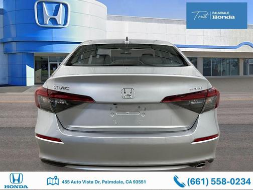 Solar Silver Metallic 2026 Honda Civic Sport