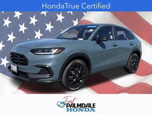 Urban Gray Pearl 2024 Honda HR-V 2WD Sport