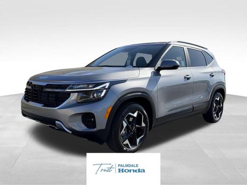 Steel Gray 2025 Kia Seltos EX