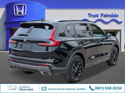 Crystal Black Pearl 2027 Honda CR-V Hybrid Sport FWD