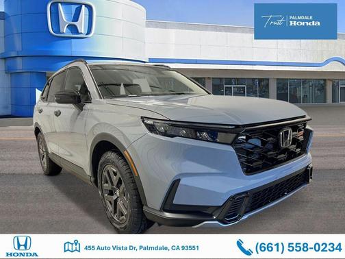 Urban Gray Pearl 2026 Honda CR-V Hybrid TrailSport AWD