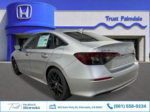 Solar Silver Metallic 2026 Honda Civic Sport