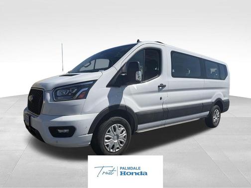 Oxford White 2023 Ford Transit-350 XLT
