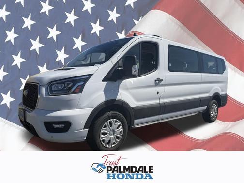 Oxford White 2023 Ford Transit-350 XLT