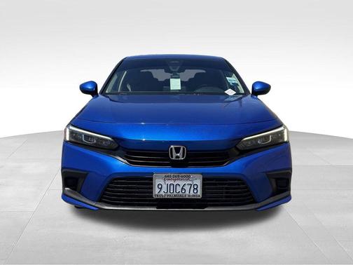 Aegean Blue Metallic 2024 Honda Civic EX