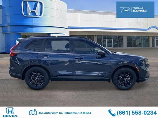 Canyon River Blue Metallic 2026 Honda CR-V Hybrid Sport FWD