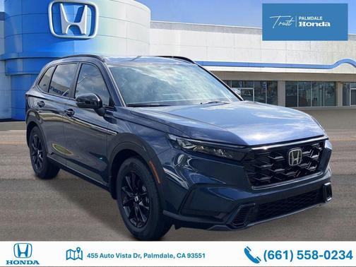 Canyon River Blue Metallic 2026 Honda CR-V Hybrid Sport FWD