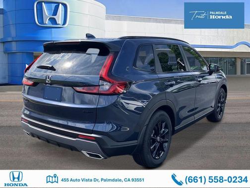 Canyon River Blue Metallic 2026 Honda CR-V Hybrid Sport FWD