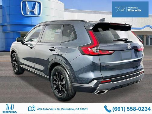 Meteorite Gray Metallic 2026 Honda CR-V Hybrid Sport-L FWD