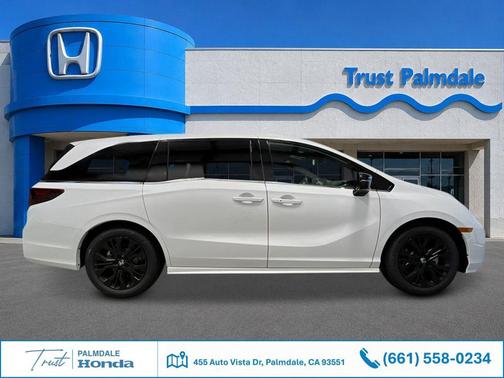 Platinum White Pearl 2026 Honda Odyssey Sport-L