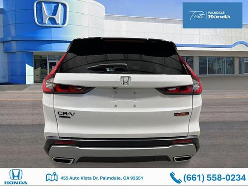 Platinum White Pearl 2026 Honda CR-V Hybrid TrailSport AWD