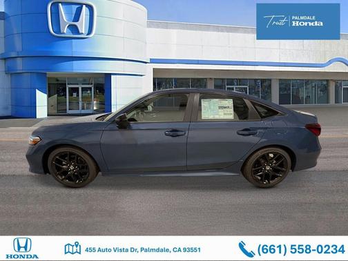 Blue Lagoon Pearl 2026 Honda Civic Sport