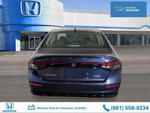 Canyon River Blue Metallic 2026 Honda Accord Hybrid Touring