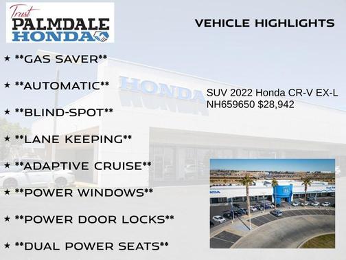 2022 Honda CR-V AWD EX-L