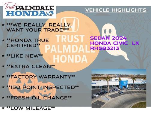 2024 Honda Civic LX