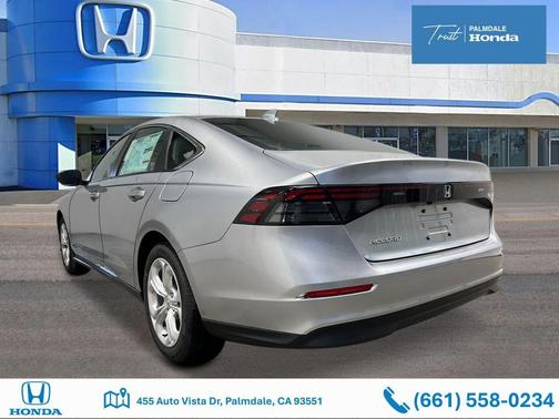 Solar Silver Metallic 2026 Honda Accord LX 1.5T