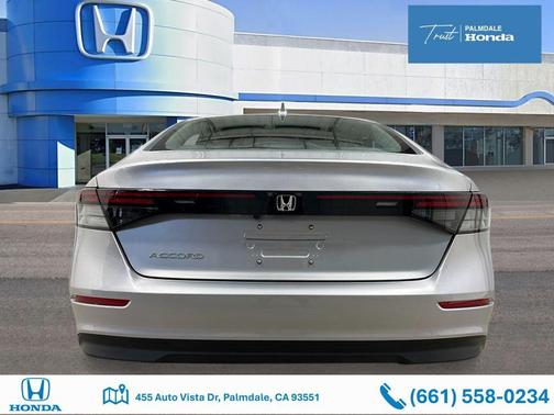 Solar Silver Metallic 2026 Honda Accord LX 1.5T