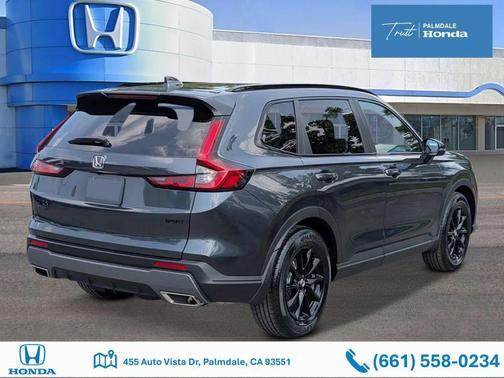 Meteorite Gray Metallic 2026 Honda CR-V Hybrid Sport FWD