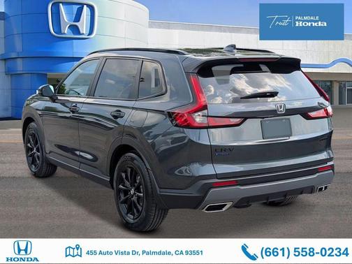 Meteorite Gray Metallic 2026 Honda CR-V Hybrid Sport FWD