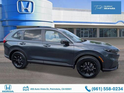 Meteorite Gray Metallic 2026 Honda CR-V Hybrid Sport FWD
