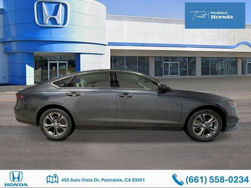Meteorite Gray Metallic 2026 Honda Accord Hybrid EX-L