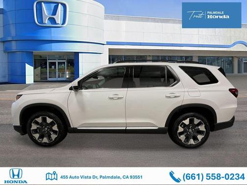 Platinum White Pearl 2026 Honda Pilot Touring 8-Passenger