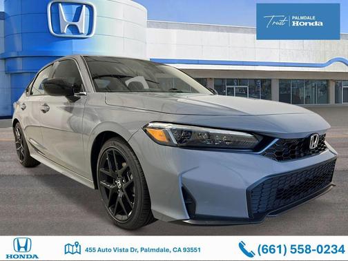 Urban Gray Pearl 2026 Honda Civic Sport
