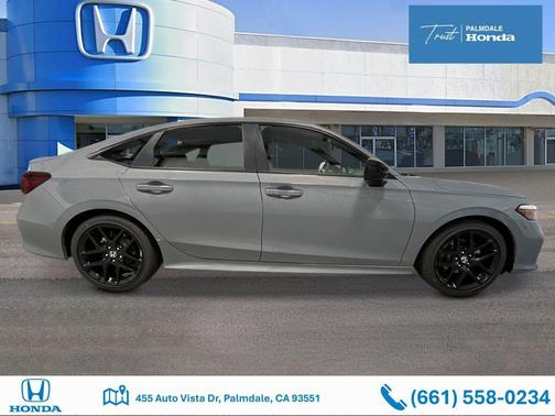 Urban Gray Pearl 2026 Honda Civic Sport