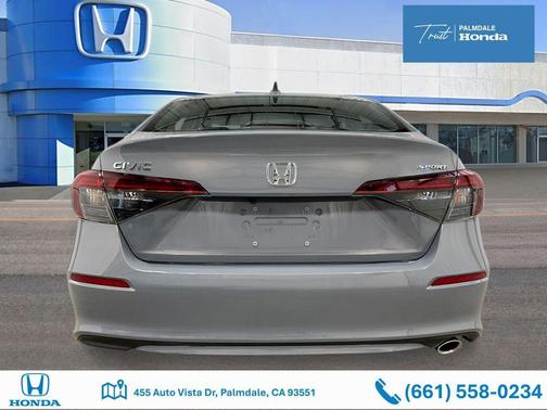 Urban Gray Pearl 2026 Honda Civic Sport