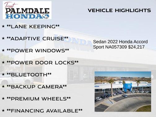 2022 Honda Accord Sport 1.5T