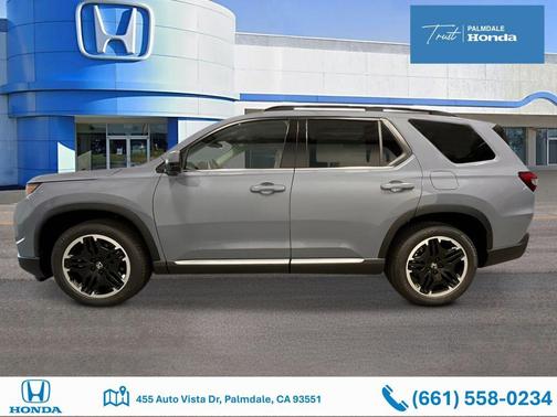 Sonic Gray Pearl 2026 Honda Pilot Touring 8-Passenger