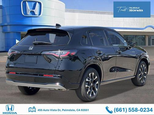 Crystal Black Pearl 2026 Honda HR-V EX-L