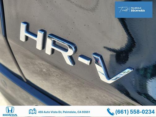 Crystal Black Pearl 2026 Honda HR-V EX-L