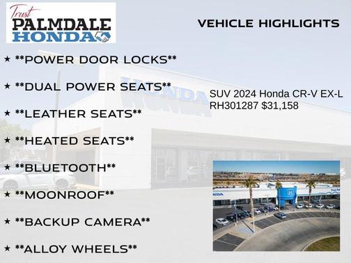 2024 Honda CR-V EX-L 2WD