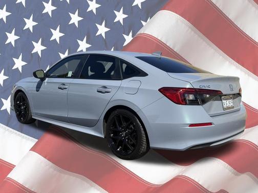 Morning Mist Metallic 2024 Honda Civic Sport