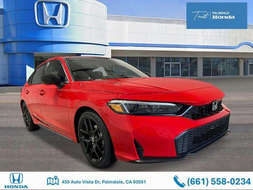 Rallye Red 2026 Honda Civic Sport