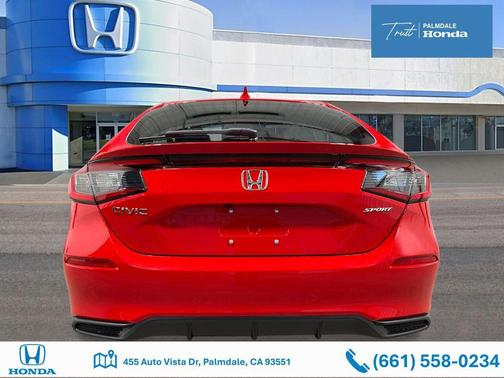 Rallye Red 2026 Honda Civic Sport