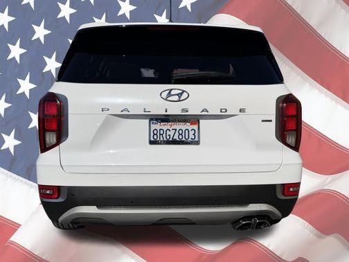 Hyper White 2020 Hyundai PALISADE SEL