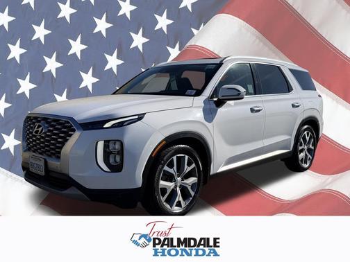 Hyper White 2020 Hyundai PALISADE SEL