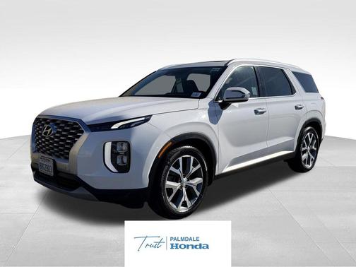 Hyper White 2020 Hyundai PALISADE SEL