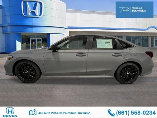 Urban Gray Pearl 2026 Honda Civic Sport