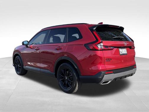 Radiant Red Metallic 2026 Honda CR-V Hybrid Sport FWD
