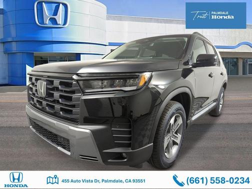 Crystal Black Pearl 2026 Honda Pilot EX-L