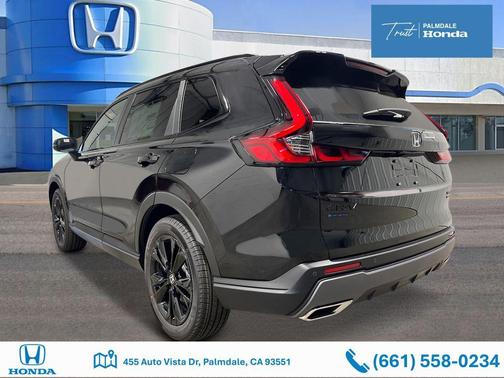 Crystal Black Pearl 2026 Honda CR-V Hybrid Sport Touring AWD