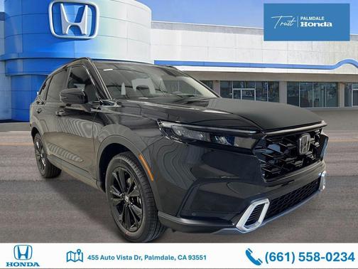 Crystal Black Pearl 2026 Honda CR-V Hybrid Sport Touring AWD