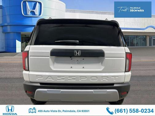 Platinum White Pearl 2026 Honda Passport AWD RTL