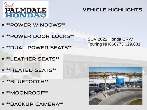 2022 Honda CR-V AWD Touring