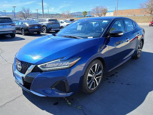 Deep Blue Pearl 2023 Nissan Maxima SV Xtronic CVT